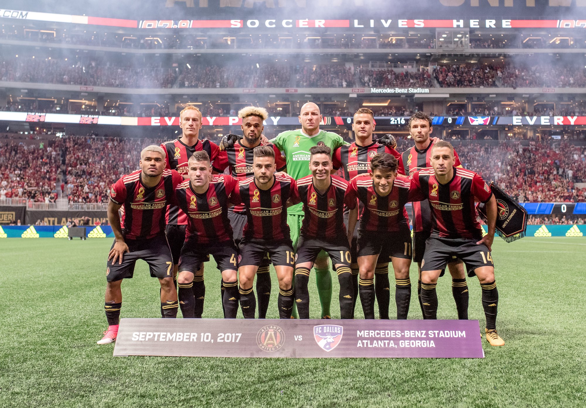 1st Game at Mercedes-Benz